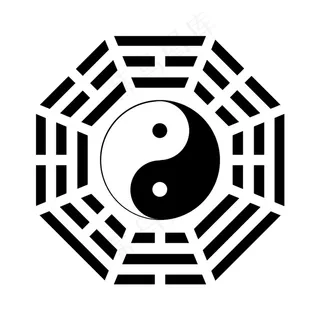 布尔运算绘制一个太极八卦图