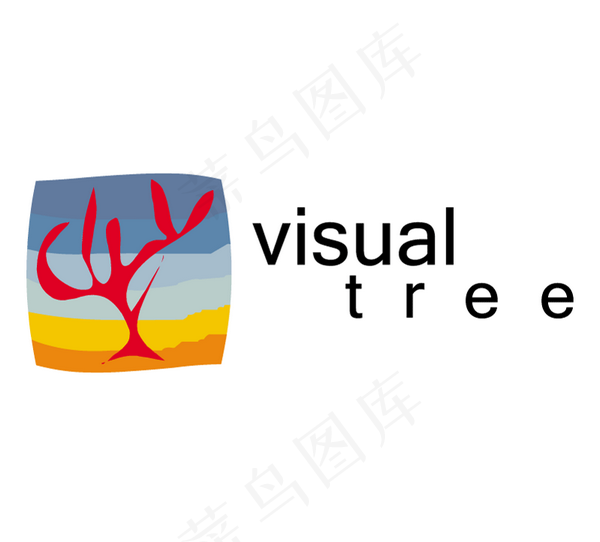 Visual_Tree logo设...ai矢量模版下载
