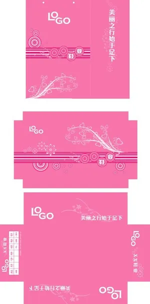 女鞋包装盒 手提袋图片