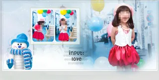 儿童相册模板素材下载