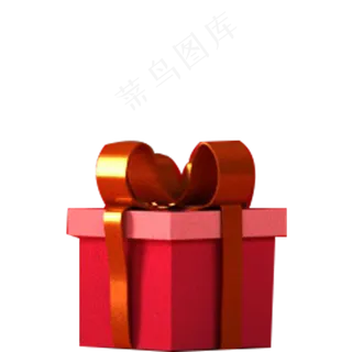 红色的礼物包装盒子免抠图红色的礼物包装盒子免抠图