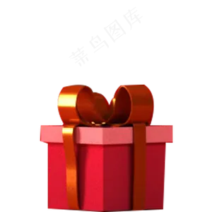 红色的礼物包装盒子免抠图红色的礼物包装盒子免抠图