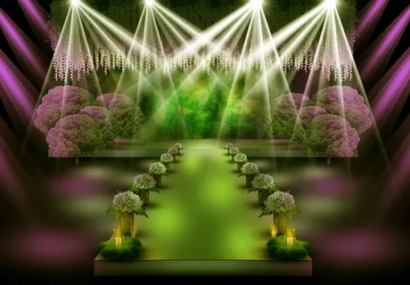 浪漫婚礼效果图