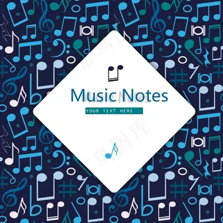 音乐海报背景素材