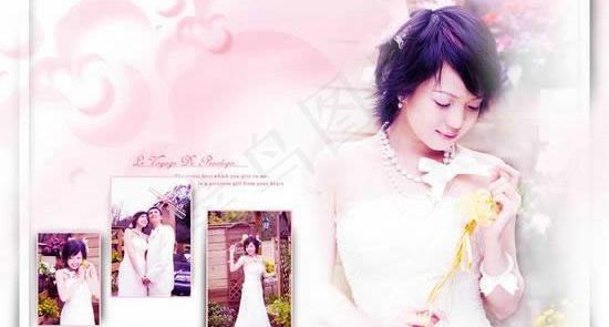 甜蜜爱人婚纱PSD源文件(1)