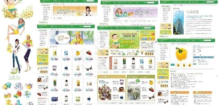 商业图片psd模版下载