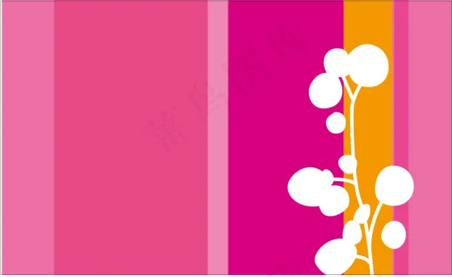 韩国风格背景图片ai矢量模版下载