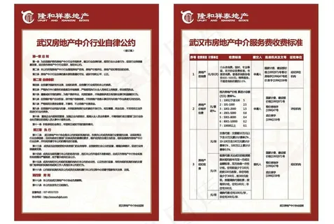 二手房收费标准矢量素图片 二手房收费标准矢量素图片