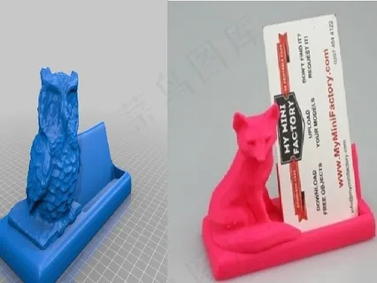 狐狸先生和猫头鹰先生说，名片持有人