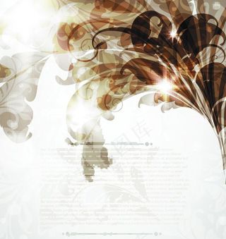 欧式炫彩花纹图片