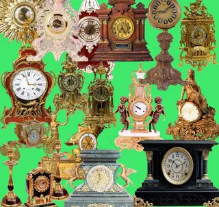 古典欧式钟图片