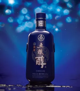五粮醇蓝淡雅图片