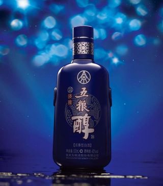 五粮醇蓝淡雅图片