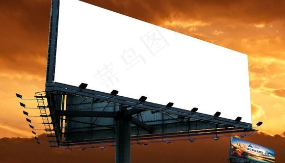 户外广告牌模版图片