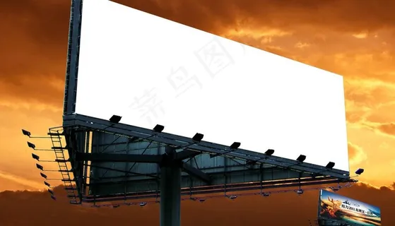 户外广告牌模版图片