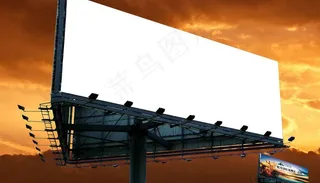 户外广告牌模版图片