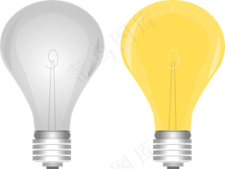 关闭剪贴画的灯泡