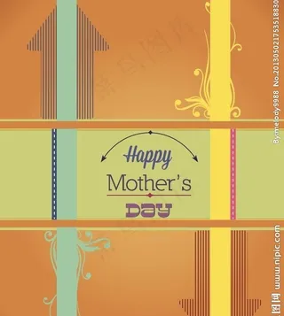 母亲节贺卡 海报图片