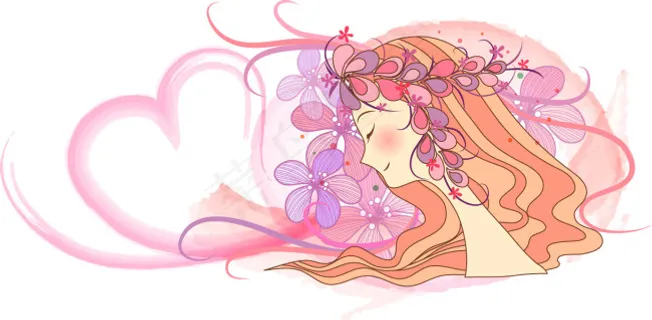 爱心女孩