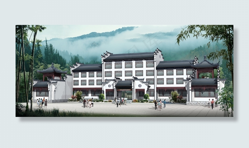 徽派建筑图片