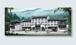 徽派建筑图片