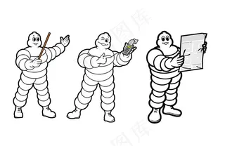 米其林轮胎先生图片