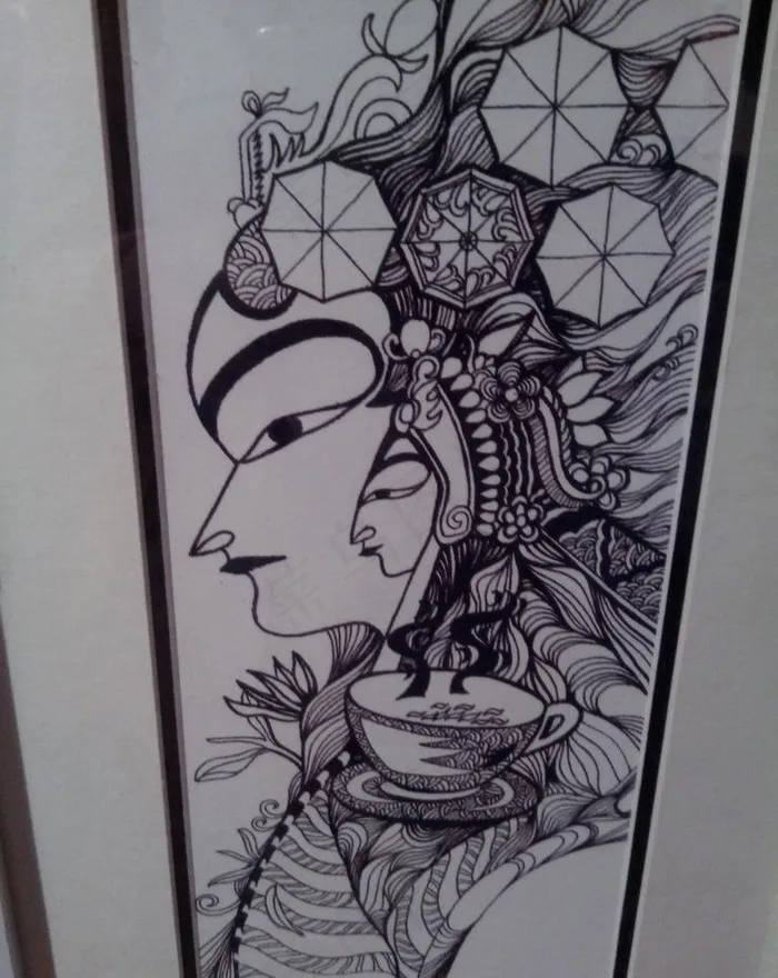 手绘插画图片