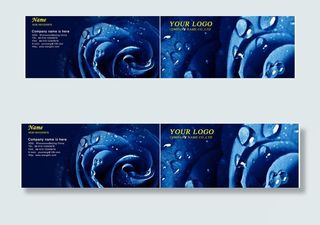 花店名片 美容 花店图片