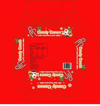 圣诞糖果盒图片