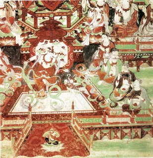 舞乐图 人物画 中国古画_0519 舞乐图 人物画 中国古画_0519