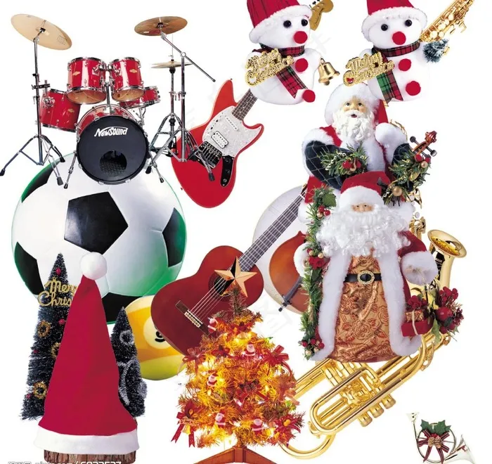 圣诞礼品图片psd模版下载