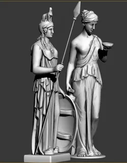 雅典娜模型下载 雅典娜模型下载