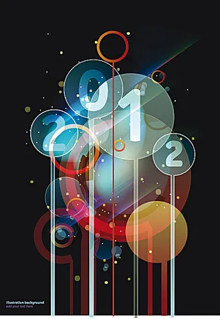 时尚潮流纹样矢量素材