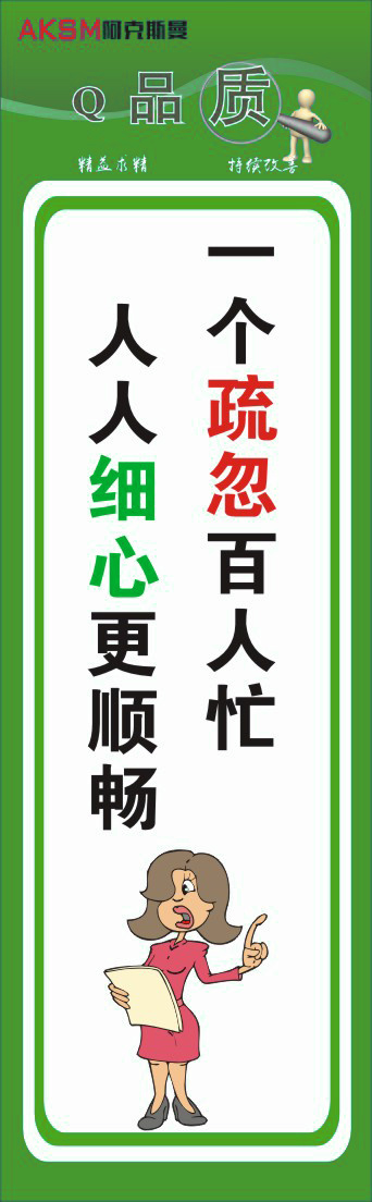 品质管理挂牌23cdr矢量模版下载