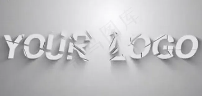 3d文字脱落ae模板模板
