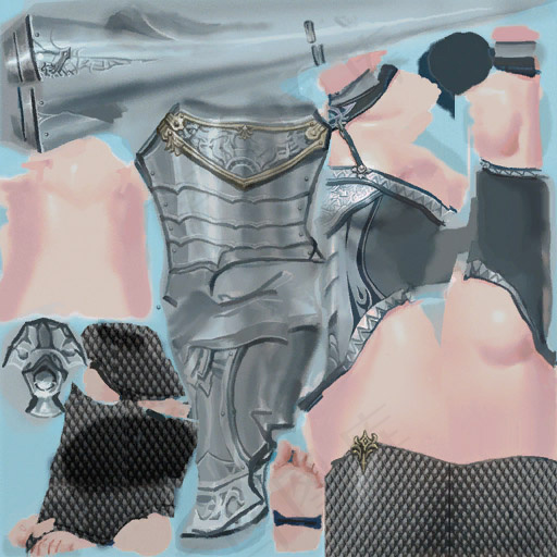 美女3d模型图片