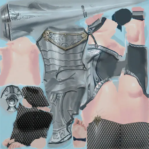 美女3d模型图片