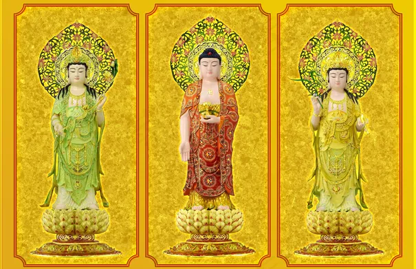 西方三圣图片(605X391)