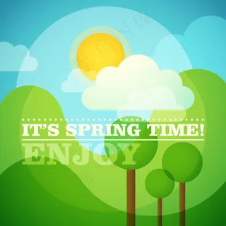 圆形图案组成的风景