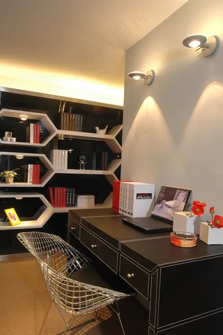 现代主义风格书房
