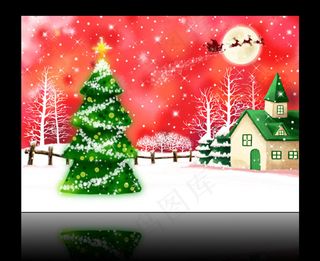圣诞节圣诞树圣诞海报