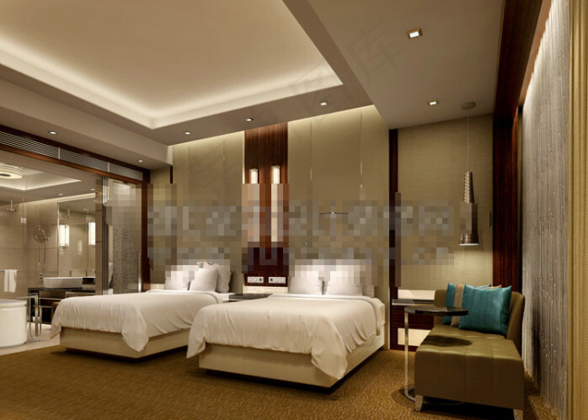 酒店客房素材下载