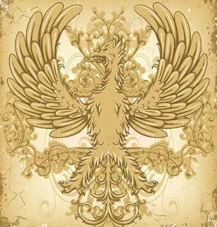 墨迹欧式古典花纹底纹怪物翅膀图片 墨迹欧式古典花纹底纹怪物翅膀图片