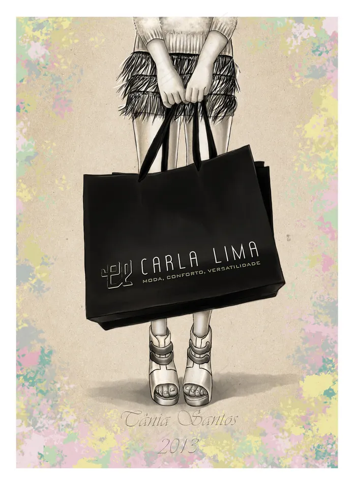 黑色手提包设计图