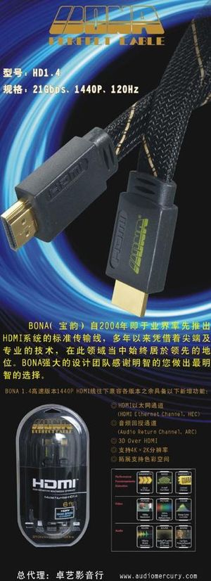 音响线材易拉宝图片