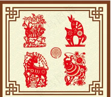 羊年剪纸