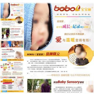 宝宝丽早教招商加盟海报