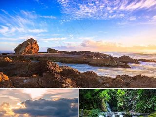 高清视频航拍日出人物城市生活实拍素...