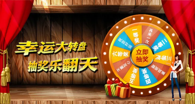 幸运大转盘psd模版下载