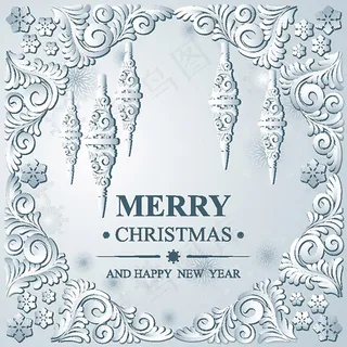2016圣诞节贺卡矢量素材